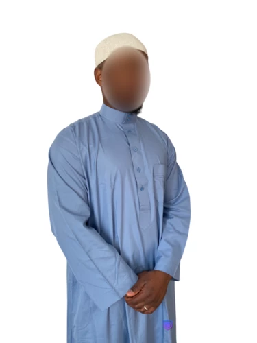 Qamis BLEU BLEUET CLAIR 2